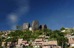 Biblioteca Parque España, Perpustakaan yang Berada di Atas Bukit