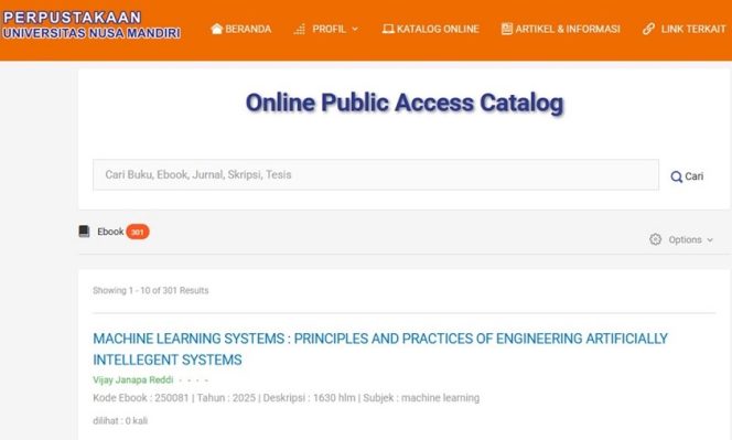 Perpustakaan Digital UNM Hadirkan Ribuan E-Book Gratis untuk Dukung Literasi Mahasiswa di Era Digita