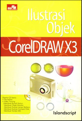 Ilustrasi objek coreldraw x3