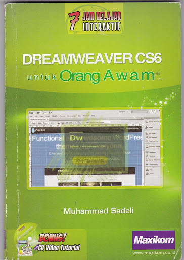 7 Jam belajar interaktif dreamweaver cs6 untuk orang awam