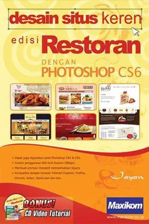 Desain situs keren edisi restoran dengan photoshop cs6