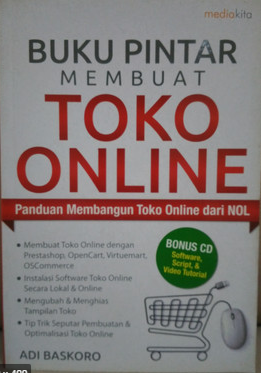 Buku pinter membuat toko online panduan membangun toko online dari nol