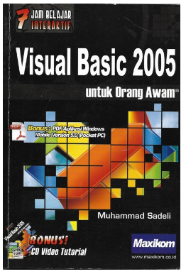 7 jam belajar interaktif visual basic 2005 untuk orang awam