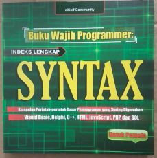 Buku wajib Programmer indeks lengkap SYNTAX  untuk pemula