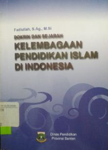 Dokrin dan sejarah kelembagaan pendidikan islam