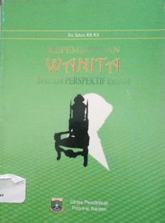 Kepemimpinan wanita dalam perspektif islam