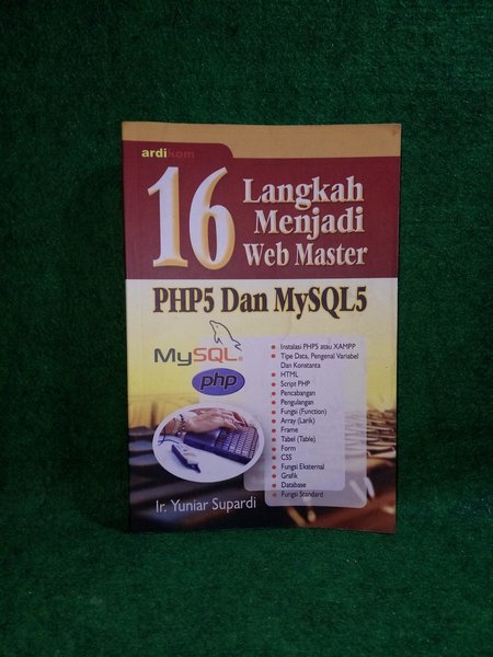 16 langkah menjadi web master php5 dan mysql5