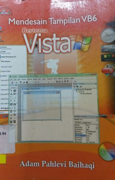Mendesain tampilan vb6 bertema vista