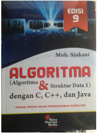 Algoritma (algoritma & struktur data 1) dengan C, C++, dan java edisi 9