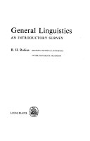General linguistics an introductory survey