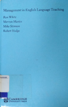 Management in english language teaching