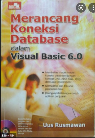 Merancang koneksi database dalam visual basic 6.0