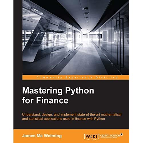 Mastering python for finance