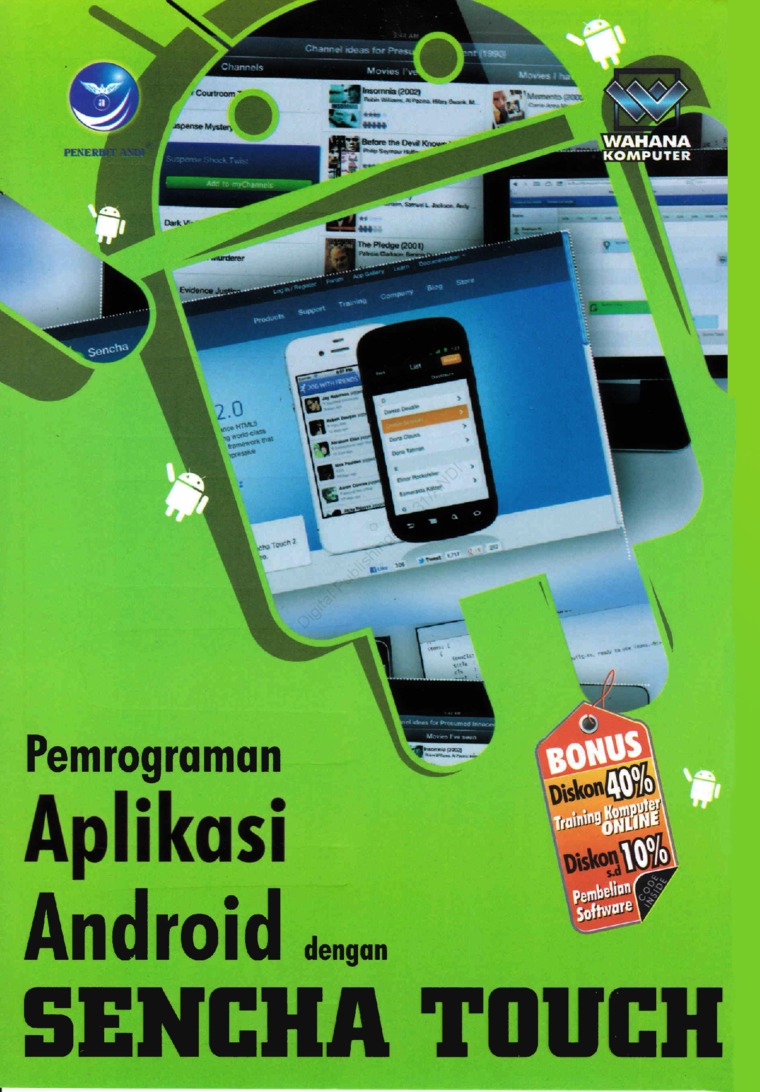 Pemrograman aplikasi android dengan sencha touch