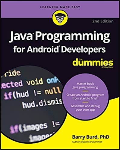 Java programming for android developers for dummies