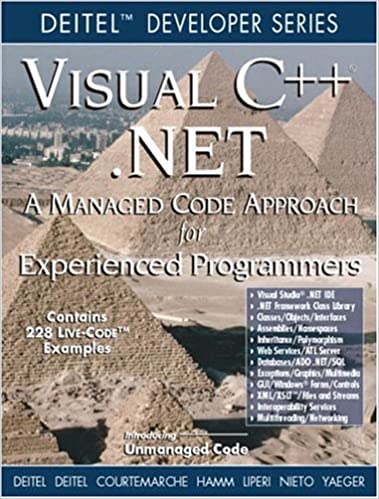Visual c++ .net a managed code approach for experienced programmers deitel developer series