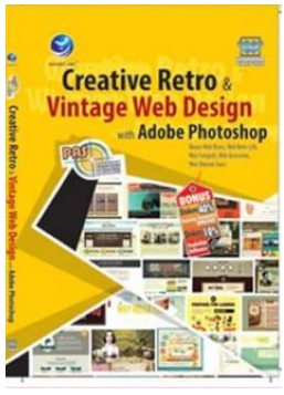 Creative retro & vintage web design with adobe photoshop