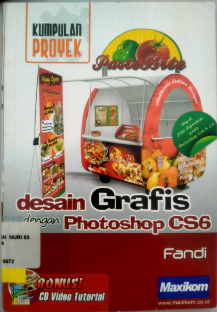 Kumpulan proyek paste bite desain grafis dengan photoshop CS6