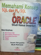 Memahami konsep SQL dan LN/SQL di ORACLE studi kasus inventori