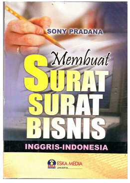 Membuat surat surat bisnis Inggris- Indonesia