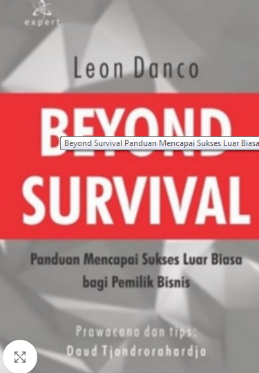 Beyond survival : panduan mencapai sukses luar biasa bagi pemilik bisnis