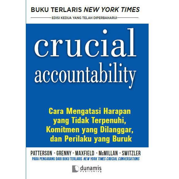 Crucial accountability