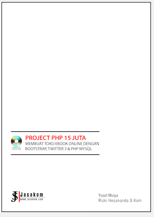 Project PHP 15 juta membuat toko ebook online dengan bootstrap, twiter 3 & php mysql