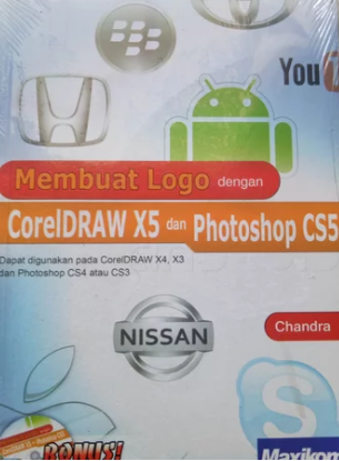 Membuat logo dengan corelDraw X5 dan photoshop CS5: dapat digunakan pada coreldraw X4, X3 dan photoshop CS4 atau CS3