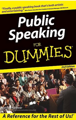 Public speaking for dummies