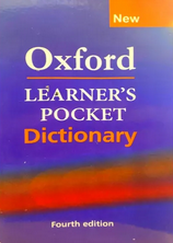 Oxford learners pocket dictionary