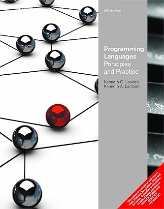 Programming languages : principles & practices: 3rd Edition