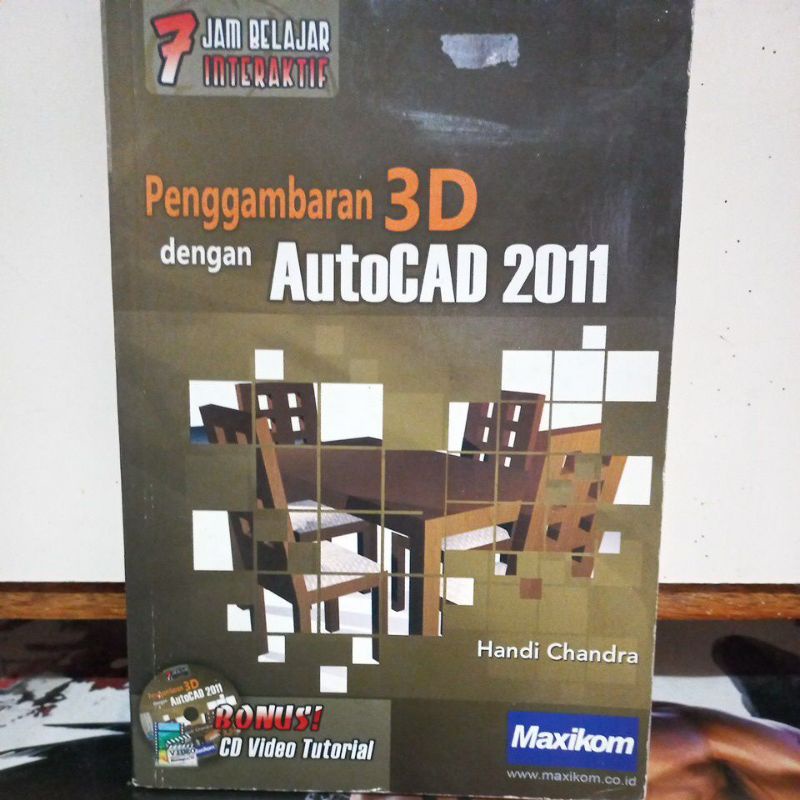 7 Jam belajar aktif penggambaran 3d dengan autocad 2011