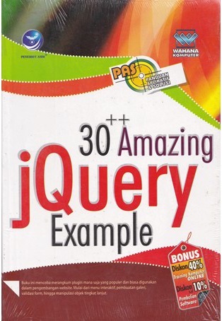 Pas Panduan aplikatif dan solusi : 30++ amazing jquery example