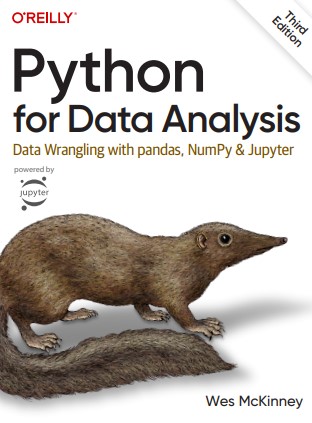 Python for Data Analysis : Data Wrangling with pandas, NumPy, and Jupyter