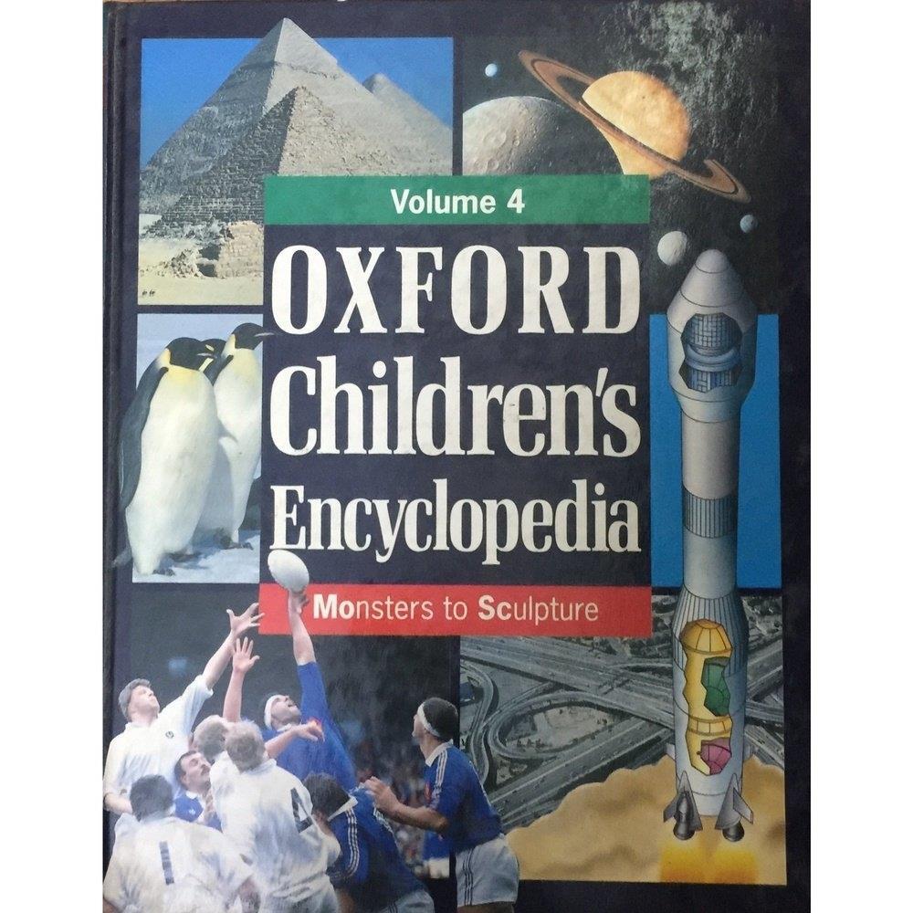 Oxford Children's Encyclopedia Monsters to Sculpture Volume 4