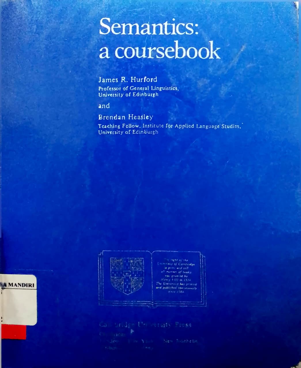 Semantics: a coursebook