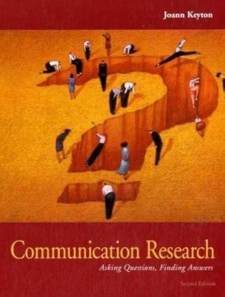 Communication research asking questions finding answers 2nd edition